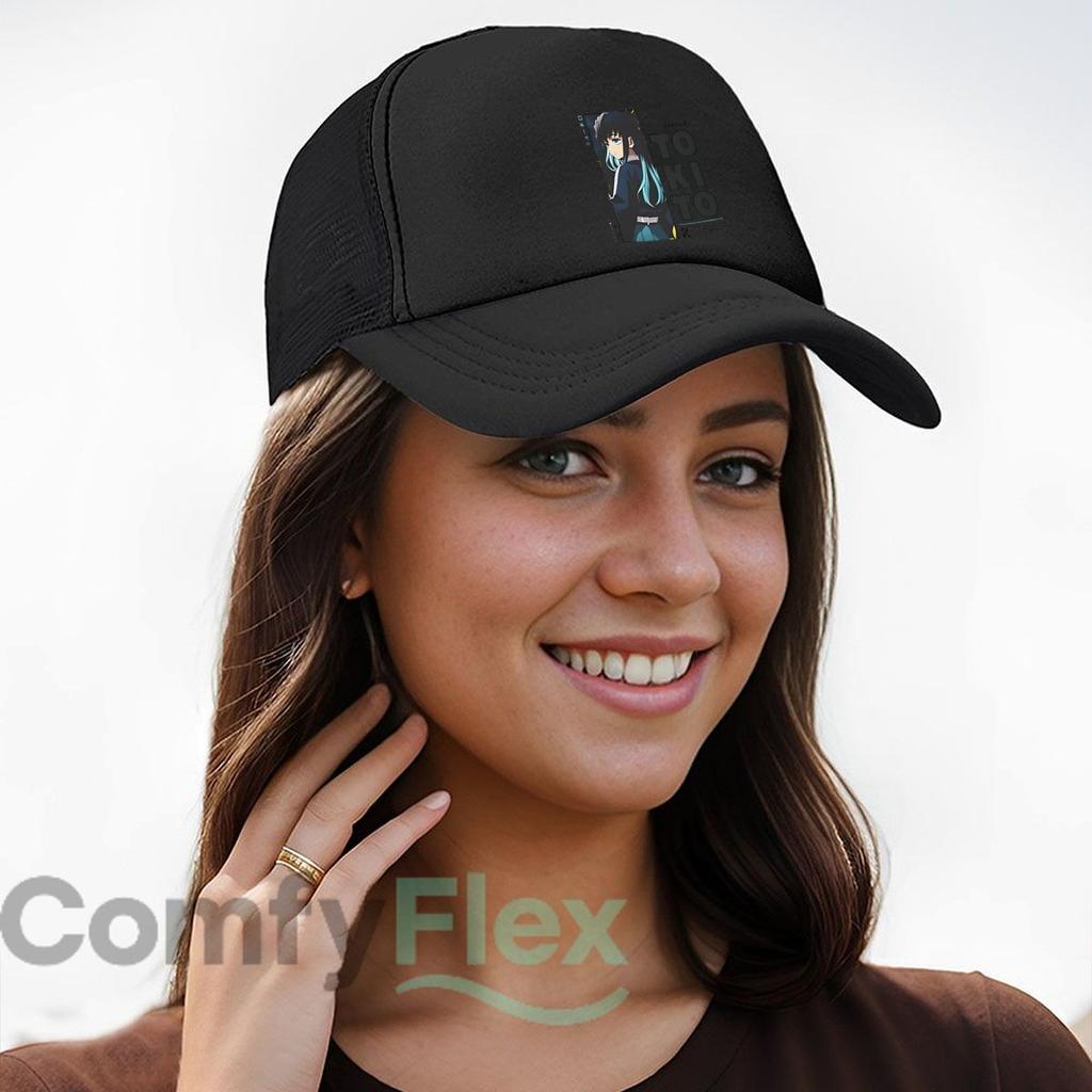 Tokito Muichiro - Kimetsu No Yaiba Mesh Baseball Cap Casual Hat Outdoor  For Womens Unisex FeUnisex