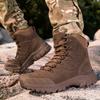 Breathable Large Size Hiking Shoes Men's Hiking Outdoor Leisure High-top Field Training Shoes Military Boots Men's Boots