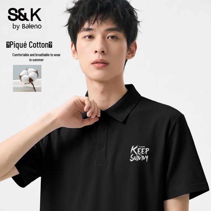 Baleno Men s Relaxed Fit Pique Polo Shirt 5XL