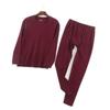 Men's Seamless V-Neck Warm Set - Autumn/Winter German Velvet Base Layer