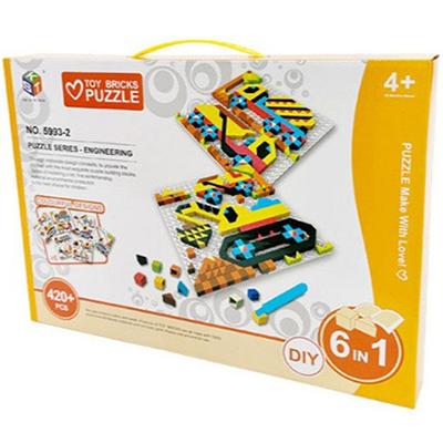 Brix puzzle deluxe βαρέα μηχανήματα, 1, Κορυφαίο Παιδικό Παζλ Κορέας