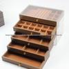 Large Capacity Walnut Jewelry Storage and Display Box