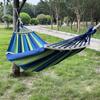 Thick Canvas Camping Hammock Good Load-bearing Swing Hammock Hanging Bed  Beach Leisure Activities