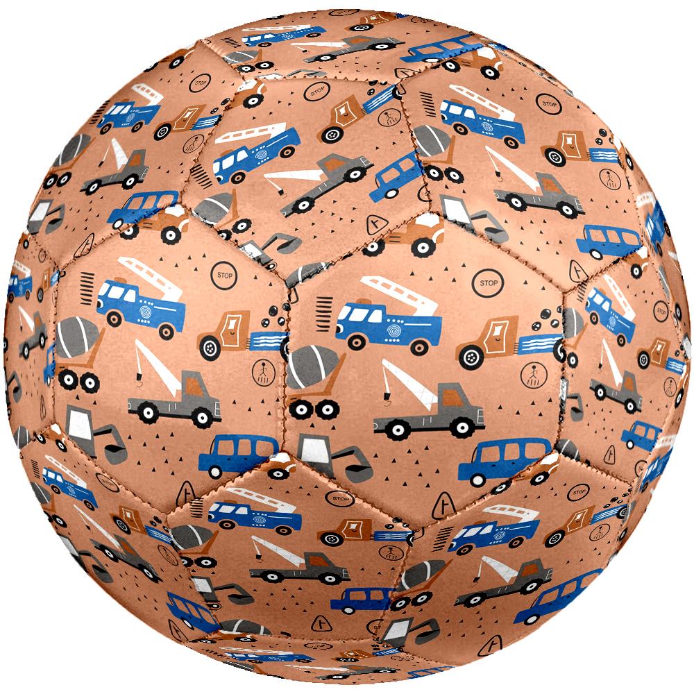 Excavator Theme Size 5 Soccer Ball, Suitable for Both Indoor and Outdoor Matches, a Gift Suitable for Everyone.