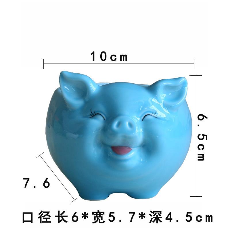 Simple Nordic Cartoon Animal Succulent Flower Pot Ceramic, Creative Gardening Water Flower Potter Home Decoration Ornament