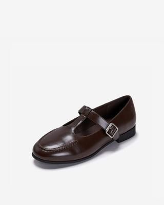 SimpleT By ESquire Simple Women S Rihanna T STrap loaferS Brown