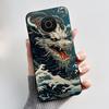 Viral Black Case For Nokia X20/Nokia X10 Fashion Dragon Kin Pattern Jelly Shell For Nokia X100 Shockproof Soft Cover