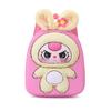 2025 Spring New Cute Cartoon Children Schoolbags Adorable Big Ears Plush Doll Kid's Backpack Ultra Light Kindergarten 3-6 Years Old Baby Girl Book Bag