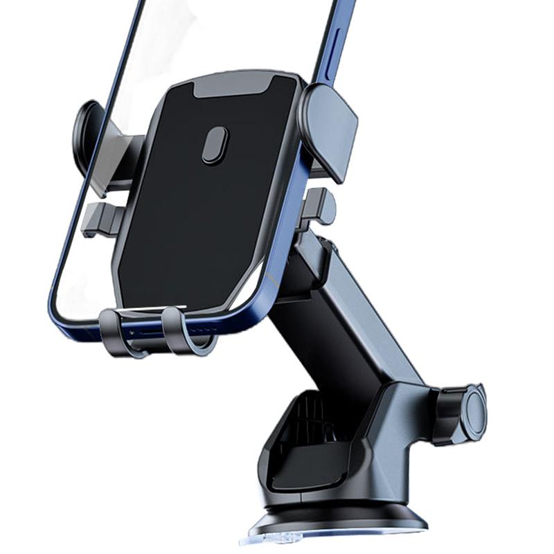 Smartphone Holder, Car Holder, Gel Suction Cup, Cell Phone Holder, Car, One Hand Operations, Freely Adjustable, 360 Rotation