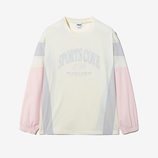 

Fila Вязаный Свитшот Colorblock Эластичный LIGHTPINK/85
