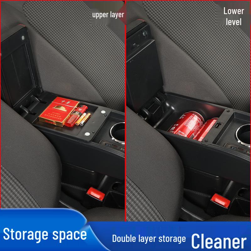 Universal Car Central Armrest Storage Box