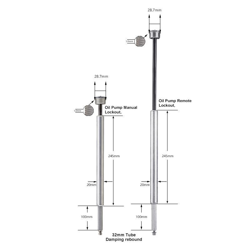BOLANY Fahrrad Federgabel Kartusche Öl Dämpfer Stange 26/27.5/29 Zoll Fahrrad Gabel vorne Reparaturteil Fahrrad Luftgabel Upgrade Zubehör