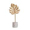Iron Turtle Shell Leaf Sculpture Home Decorations Living Room TV Cabinet Desktop Small Craft Decoration