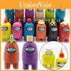 12 stuks Kerst Among Us Actiefiguur Crewmate Impostor Spel Auto Bureau Decoratie