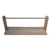 Wood Ribbon Organizer Tabletop Vintage Rotatable Practical Dispenser Storage