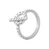 FINESSE Diamond Rings Women's Silver White H219610B-000