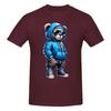 1 Piece Cool Funny 100 Cotton Tshirt Bearbrick Tees Tops For Unisex