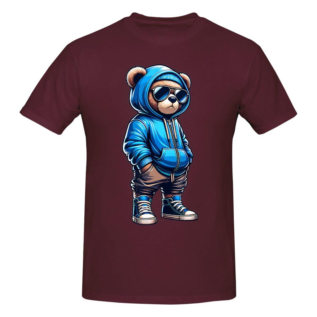 1 Piece Cool Funny 100 Cotton Tshirt Bearbrick Tees Tops For Unisex