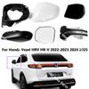 Auto Left Right Rear Heated Mirror Glass Cover Frame Turn Signal Light Bottom For Honda Vezel HRV HR-V - 2024 2025