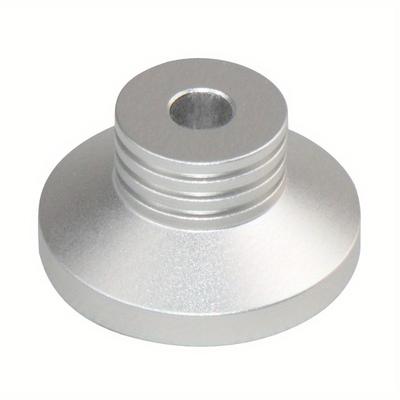 1pc Turntable Adapter Aluminum Record Turntable Phonograph Vinyl Record Center Adapter