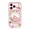 Applicable to iphone16promax iPhone case 17pm fulcrum bracket 15 anti-drop 14 donut 13 cute