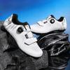 Zapatillas de Ciclismo para Hombre y Mujer, Zapatos para Bicicleta, Hebilla Giratoria, Bloqueo de Montaña, Bloqueo de Carretera, Zapatillas de Ciclismo para Exteriores Desbloqueadas