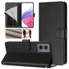 Solid Color Leather Flip Case For Motorola Moto G86 G56 G06 G75 G55 G35 G15 G05 G84 G54 Power G34 G24 G14 G04 Wallet Cover