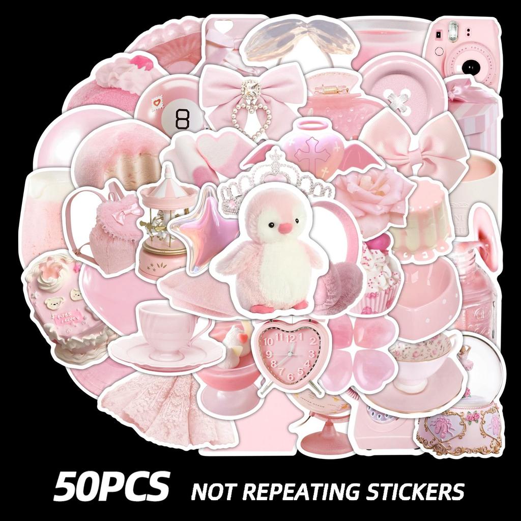Set de 50 Autocollants Graffiti Roses pour Coques de Téléphone, Guitares, Tablettes, Ordinateurs Portables - Imperméables et Tendance.