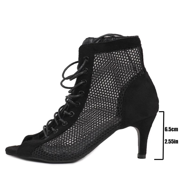 

Large size women s shoes new fashion stilettos mesh hollow sexy sandals fashion lace-up cloth surface 43 чёрный