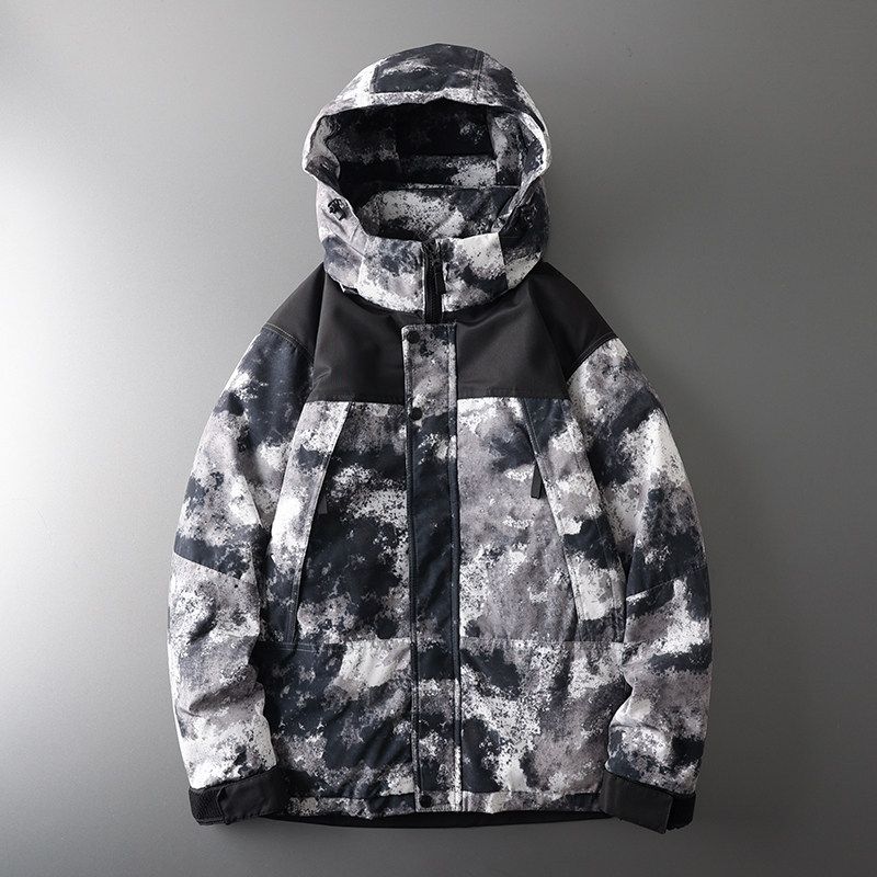 American Style Outdoor Shell Jacket Thickened Winter Cotton-Padded Jacket Workwear