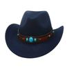 Children'S High-End Sense Of Ethnic Travel Hat, European, American And Western British Style Cowboy Hat, Men'S And Women'S Four-Season Top Hat