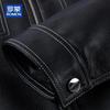 ROMON Men's Sheepskin Business Casual Leather Jacket