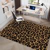 Leopardenmuster Fußmatte Nordischer Stil Schlafzimmer Wohnzimmer Fußmatte Haus Balkon Anti-Rutsch Alfombra