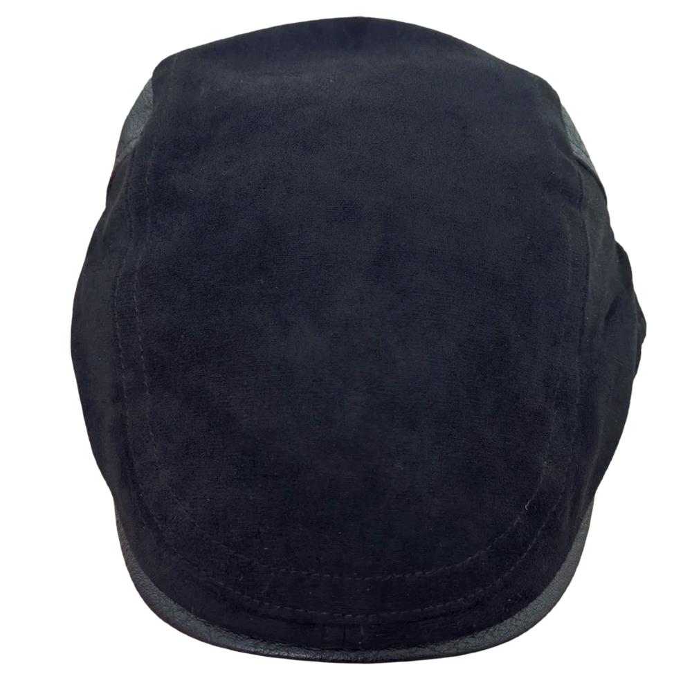 Nuovo Stile Unisex Berretti Piatto Vintage in Pelle Scamosciata Cappello Classico Newsboy Per Uomo Donna Quotidiano Casual & Stile Retro da Esterno Cappelli