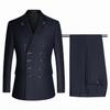 Men's Suit Suit TWO-piece Korean Version Slim Suit Men's Business Professional Dress Best Man Groom Wedding Dress