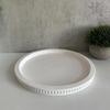 Tray Molds Silicone Mould Round Beads Tray Castings Moulds Resin Molds Handmade Storage Plate Molds for Craft Making