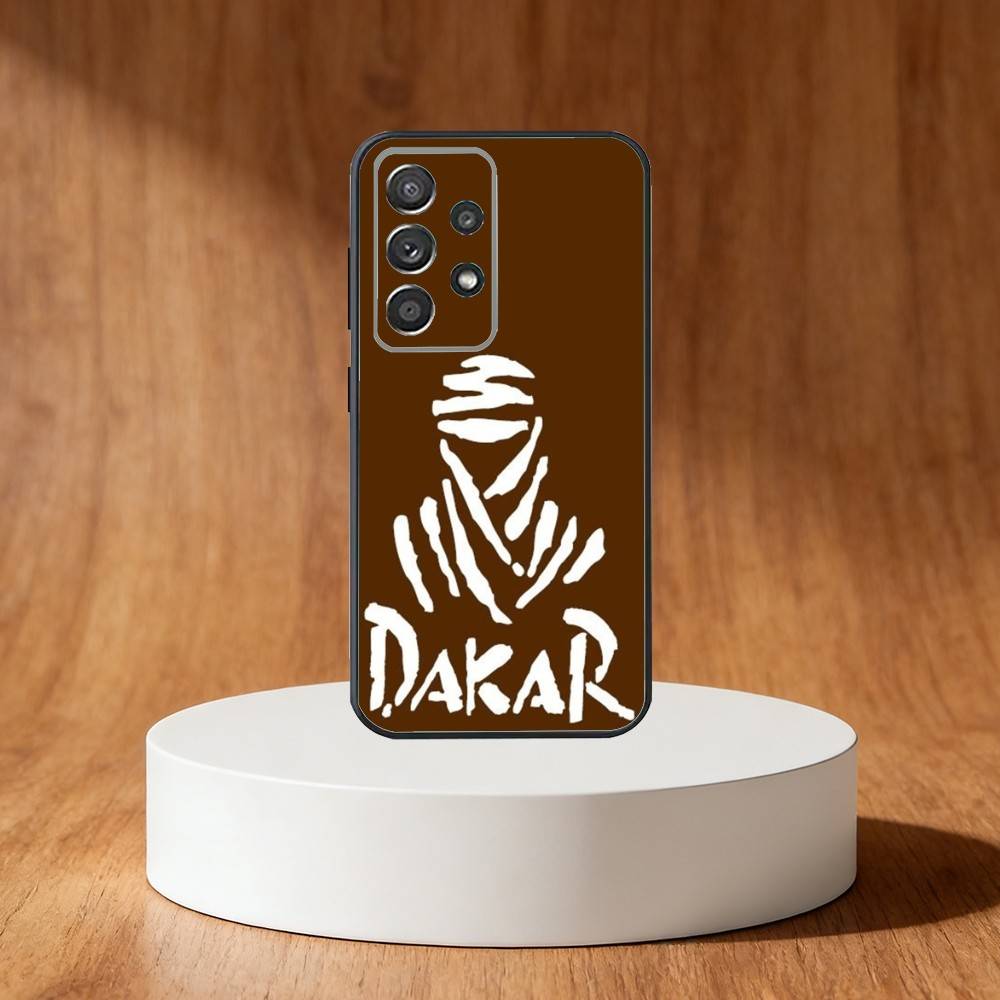 Rally D-Dakar Logo Handyhülle Für Samsung S25,S24,S21,S22,S23,S30,Ultra,S20,Plus,Fe,Note,10,9,5G Schwarze Hülle