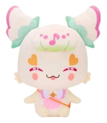 Purirun Plush Toy Kimi To Idol Precure Super Soft and Smiling Purirun, Large Size, Approx. 35cm, 1 Variety