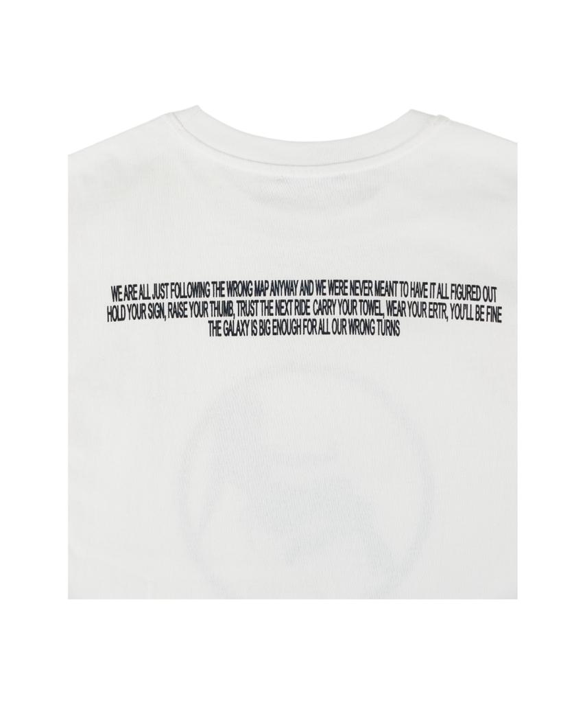 Ialtial Circle Girl T-Shirt White