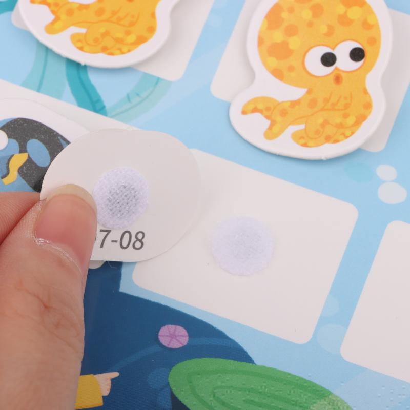 1 Set Yeni Yürüyen Çocuklar Eşleştirme Bulmacaları Oyunu Montessori Meşgul Kitap Çıkartma Sessiz Kitap Çocuklar İçin Erken Eğitici Öğrenme Oyuncakları Hediyeler