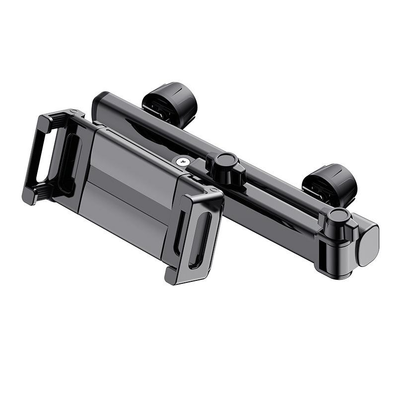Car Headrest Tablet Holder Stand With Rotating Telescopic For 6-12.9inch Phone/tablet
