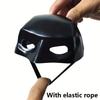 Prank Funny Black Bat Shaped Pet Cat Helmet with Bungee Cord Photo Mask