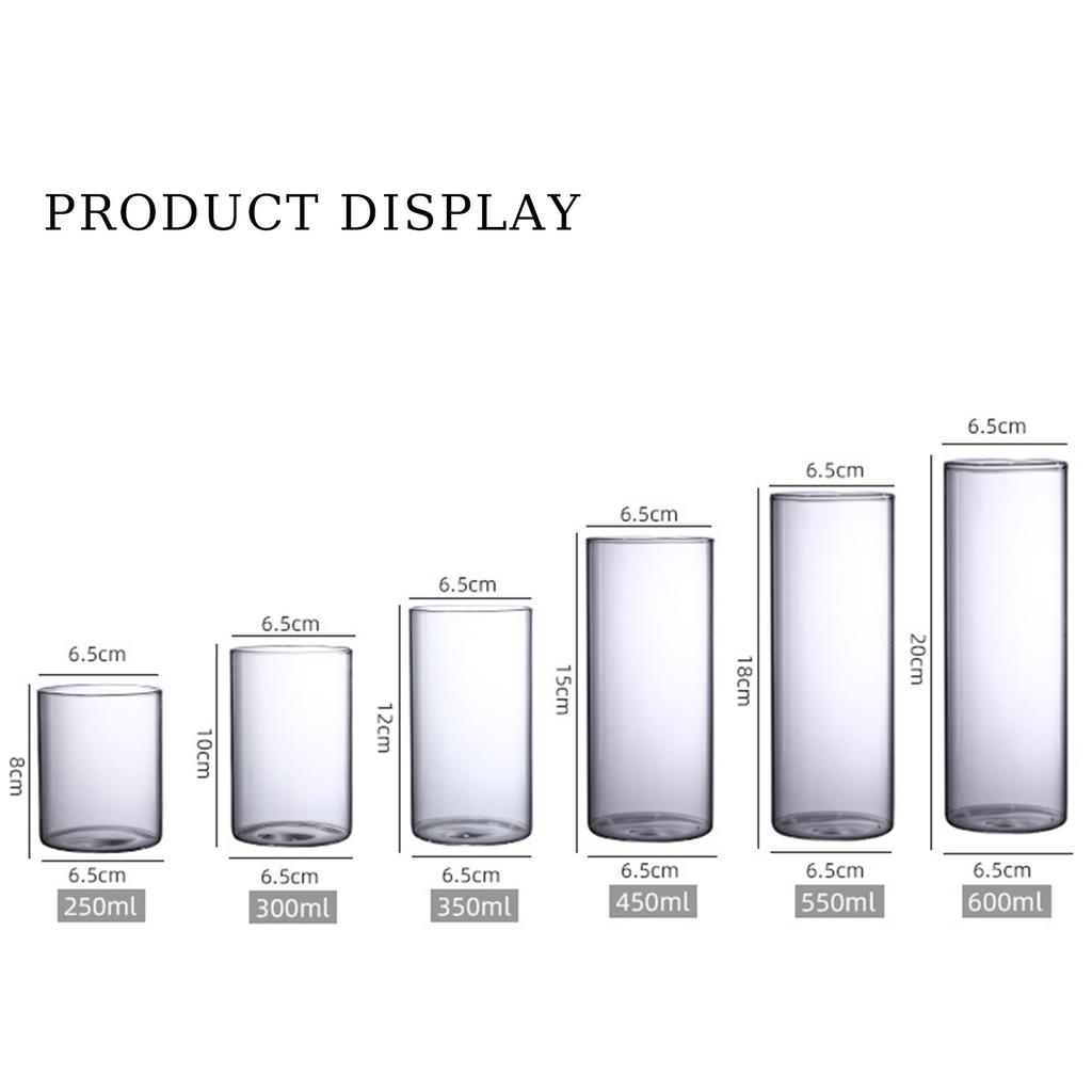 Hydroponische Glasblumenvase Transparent Minimalistische Blumenvase für Hochzeit Wohnzimmer Büro Dekoration Moos Ökologische Flasche