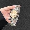 Leather Milan Magnetic Buckle Strap for Huawei Watch GT Series (GT6, GT5, GT4, GT3, GT2, GT5 Pro) - Women's Chain Style