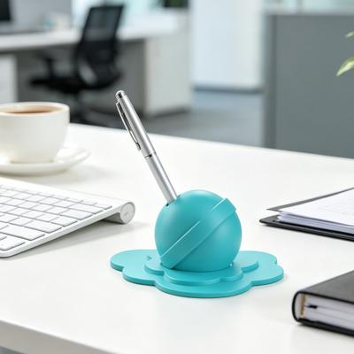 Pen And Pencil Cup 3D Printed Holder Desk Organizer, Creative Melting Lollipop Holder, Accessory Multifunctional Stand, Compact Office Decor Gift for