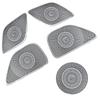 For Mercedes GLE W167 Door and trument Panel Protection Covers for Models From  to 2025 Stainless Steel