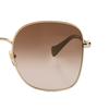 GUCCI Metallic Butterfly Square-frame Sunglasses Metallic Butterfly Sunglasses Women's