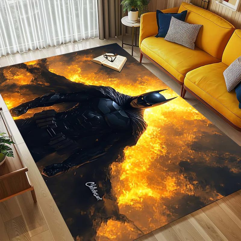 Batman Living Room Nonslip Area Rug Soft Carpet For Bedroom Game Playroom Sofa Office Home Decor Doormat Christmas Gift C92956