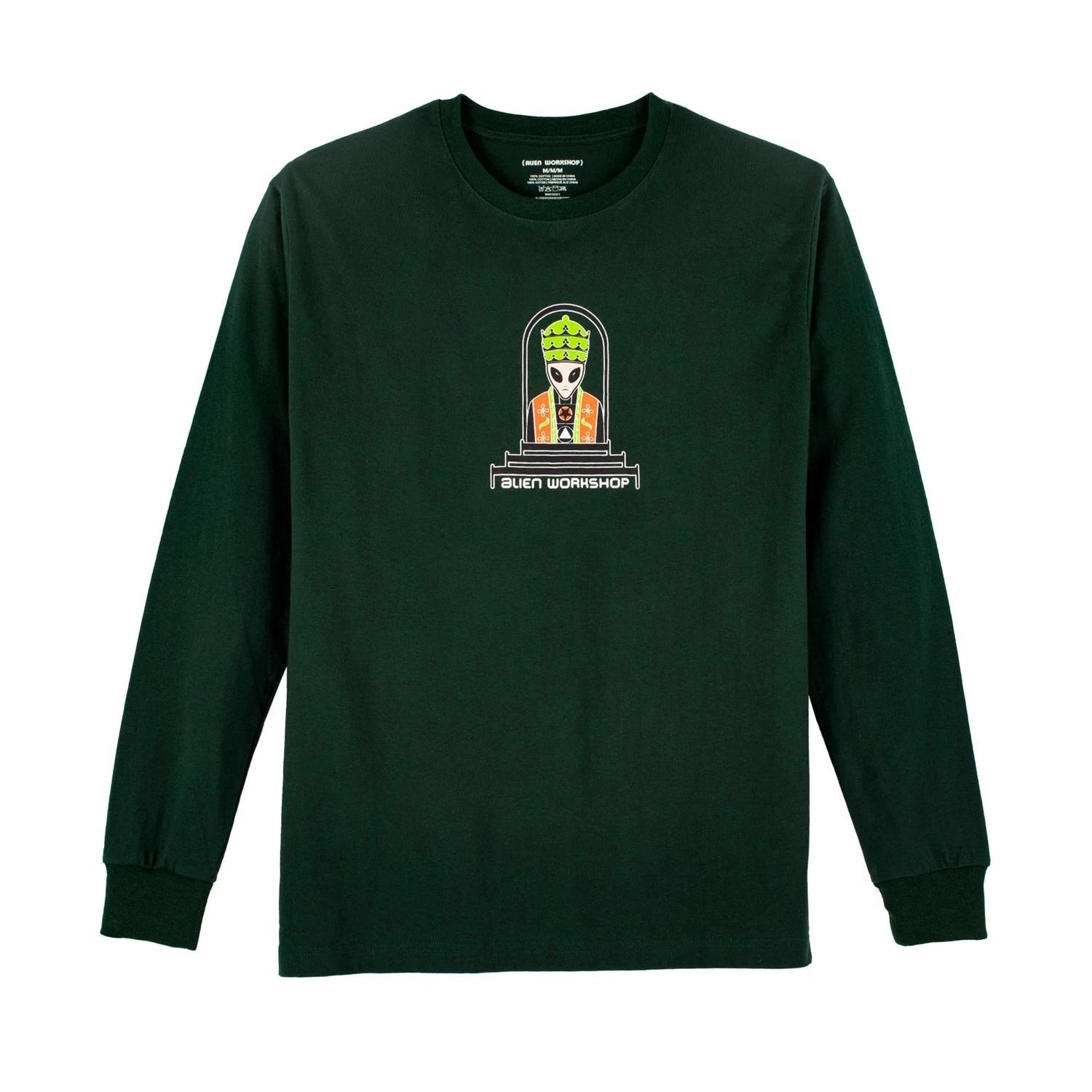 Alien Workshop Skateboards Longsleeve Priest Forest 3XL