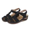 Leopard Print Wedge Sandals For Women Womens Wedge Flower Summer Comfortable Platform Bohemia Shoes Sandals SandáLias Femininas